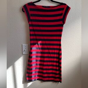Red and Black French Connection Dress